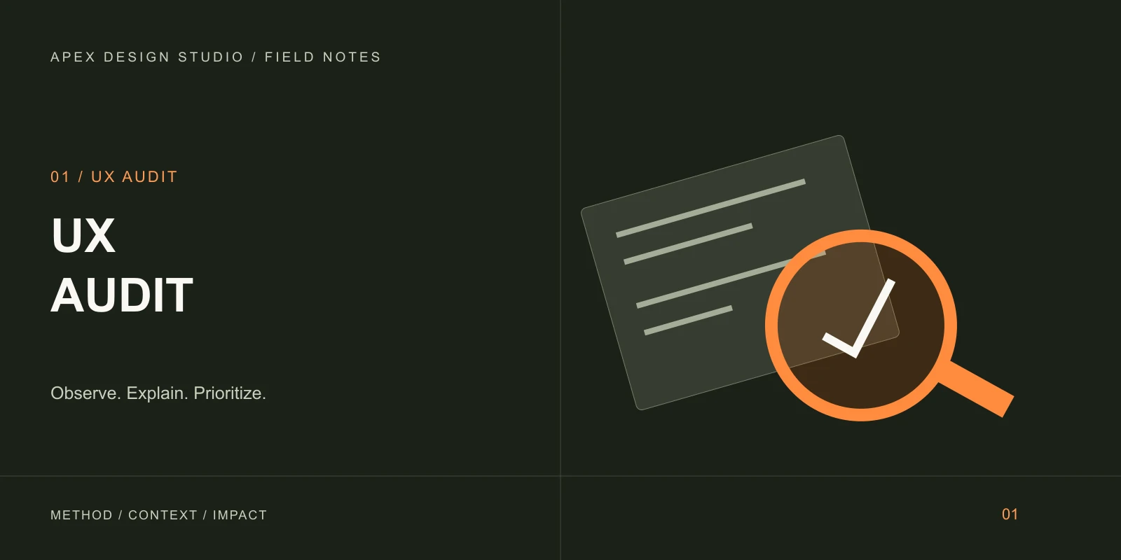 Apex Design Studio editorial guide to evaluating digital product journeys